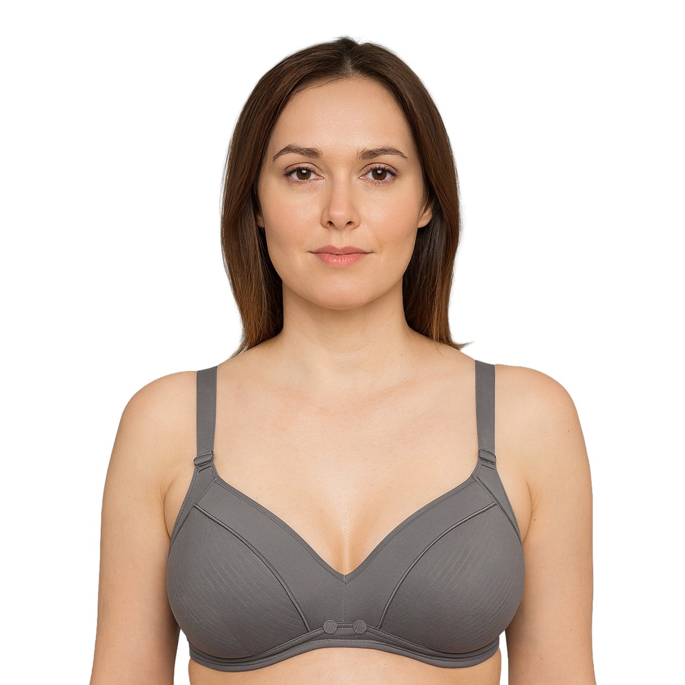 Milimom® Full Coverage Nursing Bra with Front Open Panels