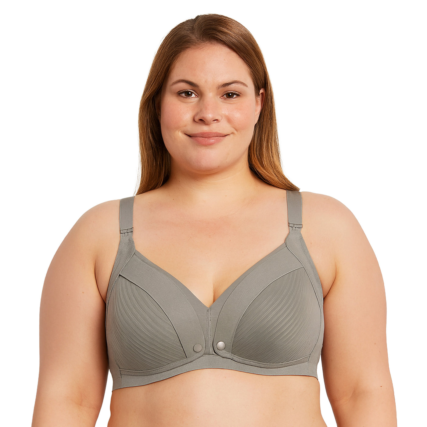 Milimom® Full Coverage Nursing Bra with Front Open Panels