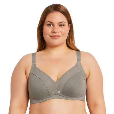 Milimom® Full Coverage Nursing Bra with Front Open Panels