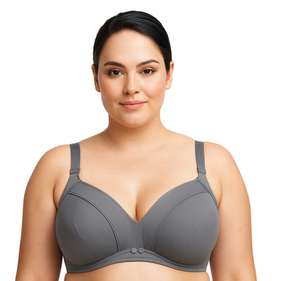 Milimom® Full Coverage Nursing Bra with Front Open Panels