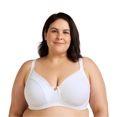 Milimom® Full Coverage Nursing Bra with Front Open Panels