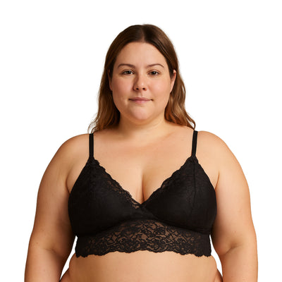 Milimom® Lace Bralette with Adjustable Straps