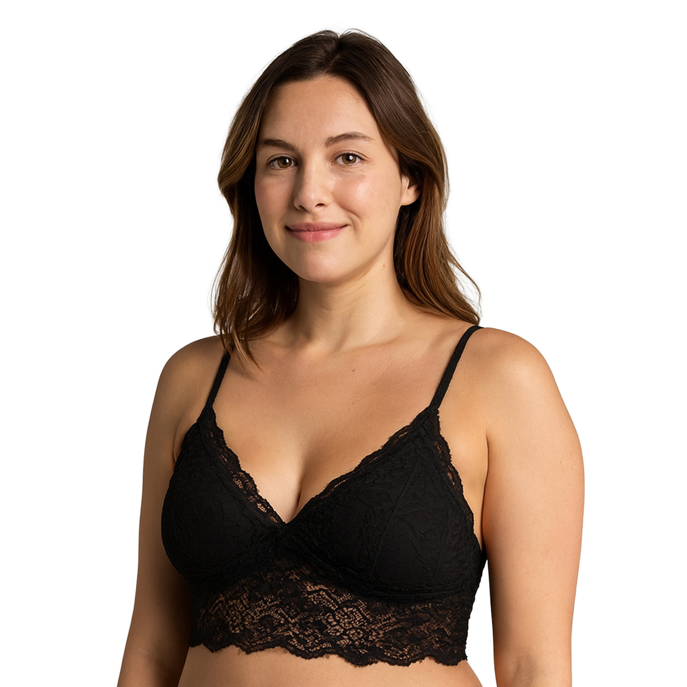 Milimom® Lace Bralette with Adjustable Straps