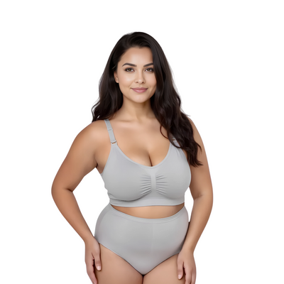 Milimom® Plus Size Seamless Nursing Bra