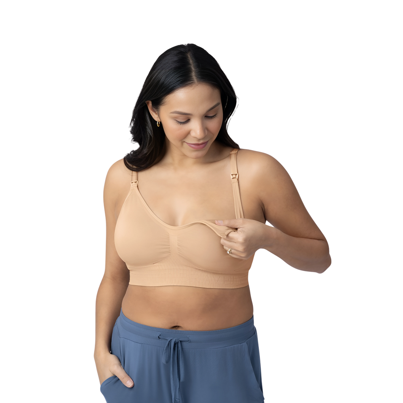 Milimom® Plus Size Seamless Nursing Bra