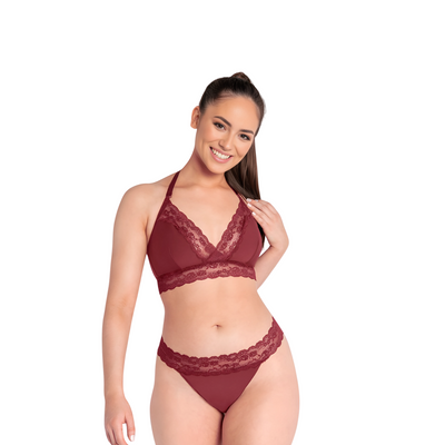 Milimom® Lace Bralette with Adjustable Straps